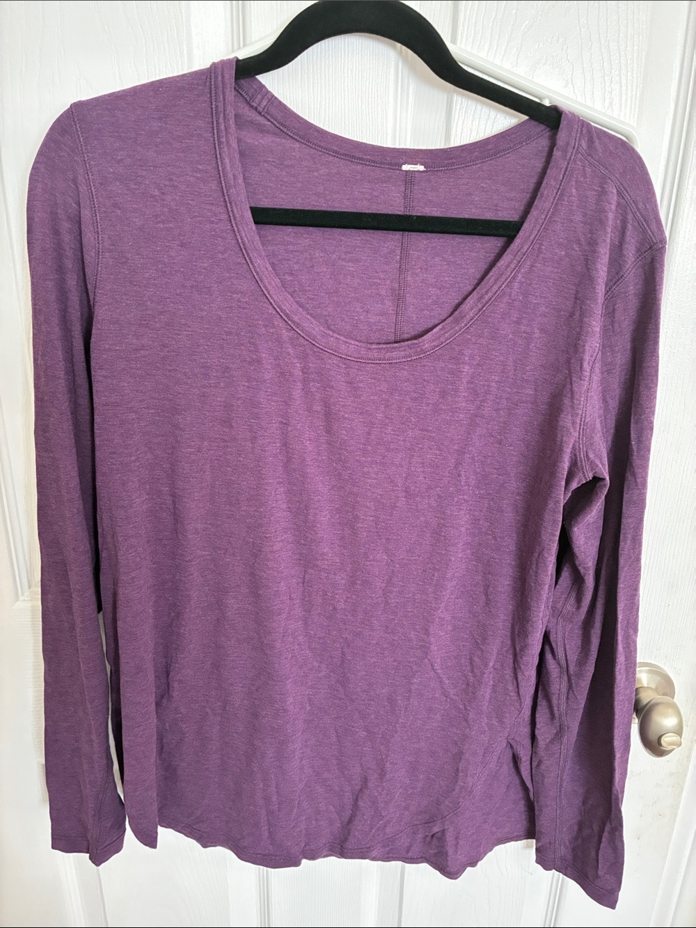 lululemon athletica Long-Sleeve Scoop Neck Top - Purple